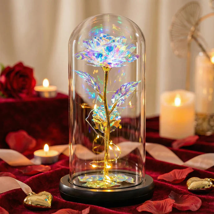 Wieczna róża w szkle - AmoraGift™